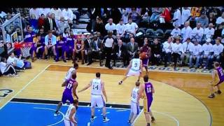 Dead weight kobe with the worst flop in nba history [upl. by Cornew]