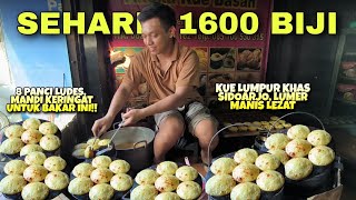 LUMPUR BAKAR MAKANAN KHAS SIDOARJO SEHARI LUDES 1600 BIJI [upl. by Namyaw131]