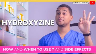 Hydroxyzine How to Use It amp 3 Common Side Effects [upl. by Tessie]