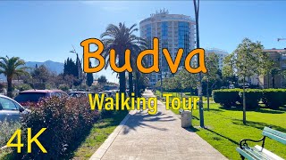 Budva Montenegro February 2024 Walking Tour with Captions [upl. by Gare163]