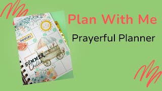 Plan With Me  Prayerful Planner [upl. by Odraccir931]