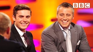 Zac Efron and Matt Le Blanc on Being Recognised by Fans  The Graham Norton Show  BBC [upl. by Kablesh]