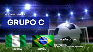 NIGÃ‰RIA X BRASIL âš½ï¸OLIMPIADAS 2024 PARIS FUTEBOL FEMININO  HORÃRIO  ONDE ASSISTIR  JOGOS DE HOJE [upl. by Yhtak884]