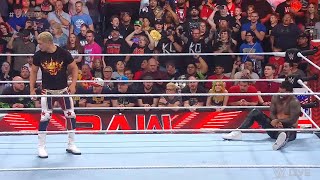 Cody Rhodes saves Jey Uso  WWE RAW 9182023 [upl. by Ethelda125]