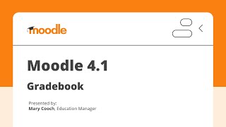 Moodle LMS 41 Gradebook [upl. by Amersham579]