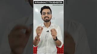 B Pharmacy 7th Semester  Carewell Pharma [upl. by Beckerman311]