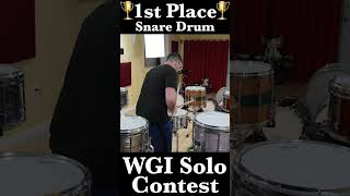 An Award Winning Snare Drum Solo [upl. by Ardnuyek289]