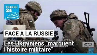 quotInventifs courageuxquot  la mobilisation exceptionnelle des Ukrainiens quotmarque lhistoire militairequot [upl. by Yerg425]