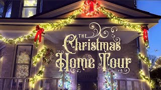 Christmas Home Tour Christmas Decorating Ideas  Historic House Tour Vlog  Christmas Lights [upl. by Alford747]