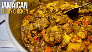 HOW TO MAKE JAMAICAN CURRY CHICKEN  Hawt Chef [upl. by Yadnus52]