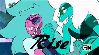 Rise  Malachite vs Alexandrite Steven Universe AMv [upl. by Devi823]