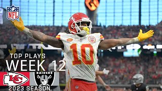 Kansas City Chiefs Highlights vs Las Vegas Raiders  2023 Regular Season Week 12 [upl. by Rosaleen]