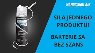 NANOCLEAN® AIR  Czyści odgrzybia i dezynfekuje klimatyzację w domu i samochodzie [upl. by Seto]