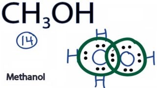 How to Draw the Lewis Structure for CH3OH Methanol [upl. by Gaivn]