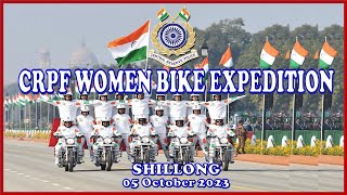 CRPF WOMEN EXPEDITION BIKE RALLY [upl. by Ezeerb]