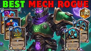 Disgusting Aggro Rogue List That Works ► MiniSet Mech Rogue Deck to Climb Legend ► Hearthstone 304 [upl. by Irahcaz]