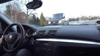 BMW E87 118D Drift Kreisverkehr  How to Drift  HD [upl. by Vevina660]