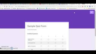 How to Use the Grid in Google Forms [upl. by Hatokad]