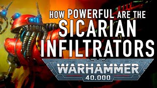 40 Facts and Lore on the Sicarian Infiltrators in Warhammer 40K [upl. by Llenoil]