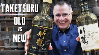 Nikka Taketsuru Pure Malt Whisky Old vs New Review [upl. by Haelhsa568]