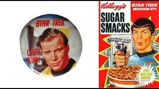 Sugar Smacks Star Trek Badges 1969 [upl. by Klingel]