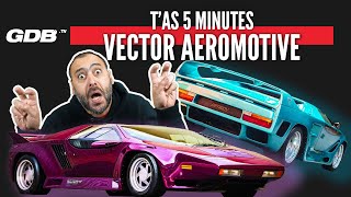 TAS 5 MINUTES  VECTOR les supercars que tout le monde a oublié [upl. by Hadlee]