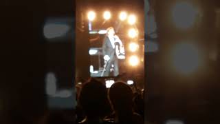 Lloran las rosas parte 2  Cristian Castro en vivo [upl. by Enelyad365]