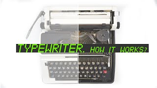 Typewriter How it works [upl. by Mak166]