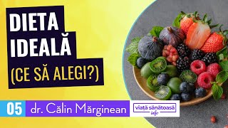 Dieta Ideala  Dr Calin Marginean dieta vegana dieta originara viata sanatoasa [upl. by Enyawud]