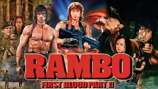 Rambo First Blood Part II 1985 War Action Movie  Rambo 2 Full Movie HD 720p Fact amp Some Details [upl. by Atina]