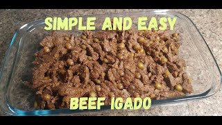 SIMPLE AND EASY  BEEF IGADO [upl. by Asillim]