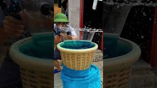 slow motion effect video water slowmotion youtubeshorts asmr [upl. by Akirdnwahs]