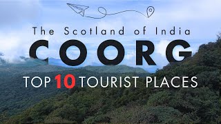 Coorg tourist places you MUST VISIT  Madikeri top 10 tourist places [upl. by Kaitlyn350]