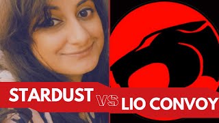 Stardust vs Lio Convoy Feminist Dramatuber OWNS sexist PDF Hunter [upl. by Magdala928]