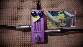 mosky spring reverb pedal [upl. by Olzsal599]