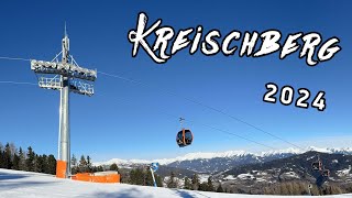 Kreischberg skiing 2024 [upl. by Yellhsa760]