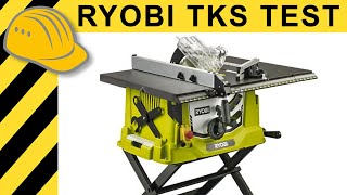 RYOBI TISCHKREISSÄGE  GEHEIMTIPP ODER FINGER WEG TEST amp ERSTER EINDRUCK  Ryobi RTS1800ES [upl. by Stanzel]