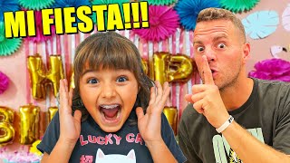 DECORAMOS LA FIESTA DE CLAUDIA ITARTE VLOGS [upl. by Eey]