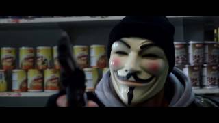 V For Vendetta 2006  Anarchy In The UK Scene [upl. by Anwahsed]