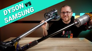 Dyson V15 vs Samsung Jet 75  Die Besten AkkuStaubsauger im Vergleich [upl. by Aiekam10]