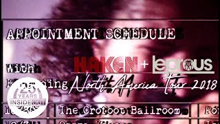 HAKEN  LEPROUS  BENT KNEE  North American Tour Trailer [upl. by Retseh]