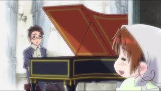 Hetalia Chibitalia and younger Austria Japanese Dub [upl. by Nageet121]