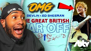 ED SURPRISED ME  Devlin x Ed Sheeran  quotThe Great British Bar Offquot  SBTV REACTION [upl. by Dnomsaj541]