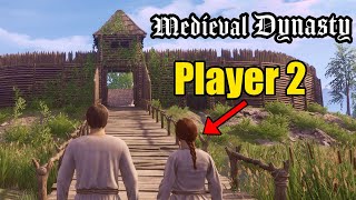 Day 1 Oxbow FIRST LOOK  Coop Medieval Dynasty Gameplay [upl. by Anaira]