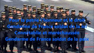 Hymne de la Gendarmerie [upl. by Yelwar762]