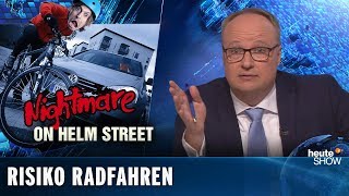 Risiko Radfahren Wie sicher sind unsere Radwege  heuteshow vom 29032019 [upl. by Fanya482]