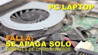 Solución PC Windows 10 se apaga solo 2019 [upl. by Julide]