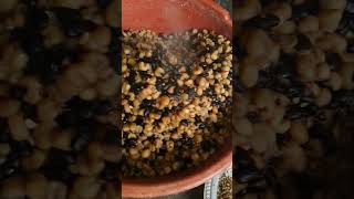 corn chaff maïs haricot noir recette camerounaise corchape shorts cuisine recette recipe food [upl. by Laicram]