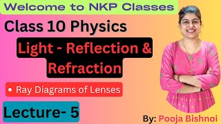 Class 10  Light Reflection and Refraction  Chapter 9  Ray Diagrams of Lenses [upl. by Risa]