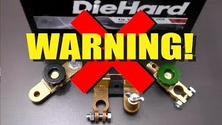 WARNING Automotive Battery Disconnect Switches [upl. by Villiers]